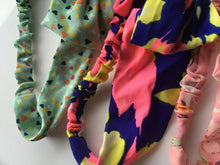 Women Lady Girl 70' 80' Retro Party bow Chiffon Headband Head Hair band Scarf