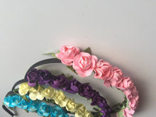 Women Girls baby Flower Fairy Boho Floral Wedding hair headband band hoop PROP