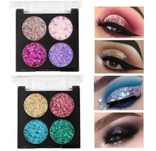 Eye Shadow Makeup Super Shine Shimmer Power Diamond Glitter Eyeshadow Palette