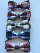 Baby Boys Kids Children Party School Cotton Check bow tie Necktie bowtie Pin