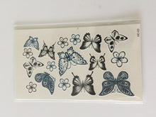 Women Sexy mini star Flower water Transfer Art Body Temporary Tattoo Sticker HC-03:Butterfly