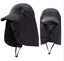 Men Fishing Camping Hiking Mask Sun UV Protection Outdoor neck cover Hat Cap