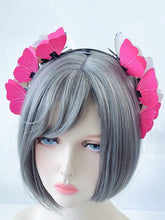 Women Girls Fairy Party Butterfly Hair Band Headband Tiara Hoop Fascinator