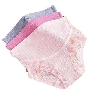 Women Maternity Pregnancy Mum Cotton High Waist Comfy Underwear Undies Panties