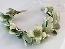 Women Flower Girls Boho Party Leaf orchid Braided hair headband Garland Tiara