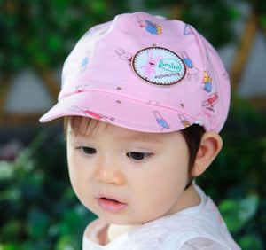 Baby Children Kids Boys Girls 100% Cotton Bunny Rabbit Golf Soft Sun Cap Hat
