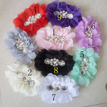 Baby Girl Floral Headband Set - Pearl & Rhinestone Flower Design for Special Occasions