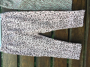 Baby Kids Girls children Funky Leopard animal Print Cotton pants Legging 0-2year