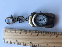 1PC Girls Boy Lady Car or Lucky Star Keyring Key Ring Pocket Watch Novelty Gift