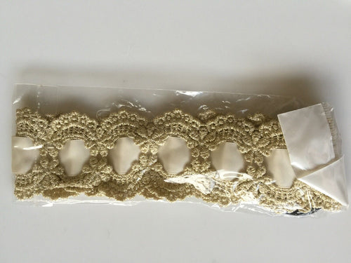 Women Lace Sweet Boho Satin Embroidery bride Hair Cuff Headband Accessory Band Beige