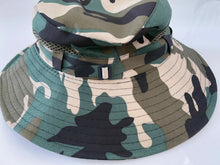Adult / Children Army Camo camouflage Fishing Camping Hiking Sun Bucket Hat Cap