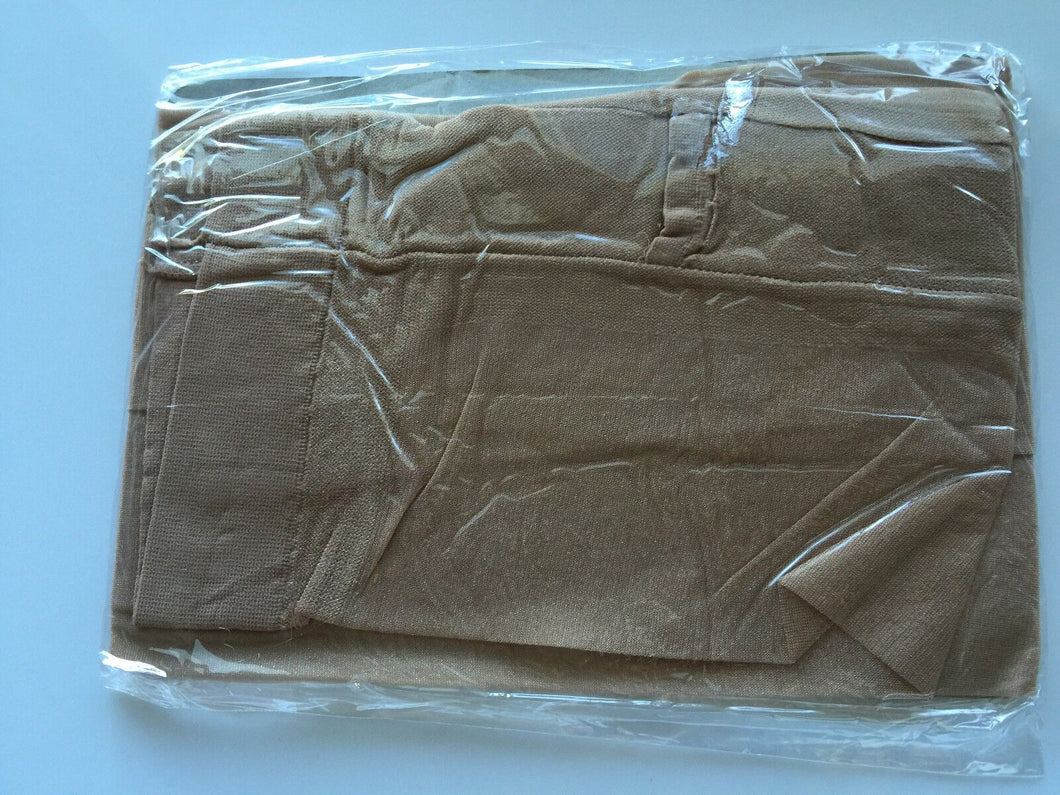 Man Cross-dressing Shiny Glossy Sheer Stockings Pantyhose Tights Opaque Hosiery Beige