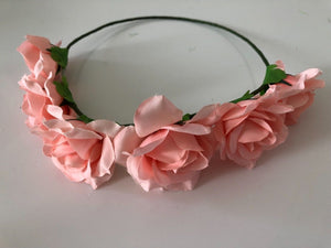 Women Flower Girl Leaf Boho Party Wedding Crown hair band headband Garland AU