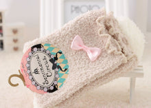 Women Girl Fancy Retro Fluffy frilly princess thermal Fleece warm Short Socks