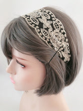 Women Girl Embroidery Boho Retro Lace Floral Headband Elastic Hair Head band