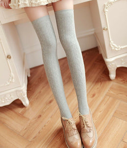 Women Lady Girl Warm Thigh High Over Knees Stockings Pantyhose Tights Long Socks