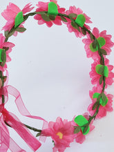 Women Flower Girl Daisy Party Wedding Beach Simple Crown hair headband Garland