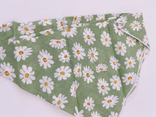 Women Retro BOHO Cotton mix Daisy Bandana Hair Head Headband Wrap Square Scarf