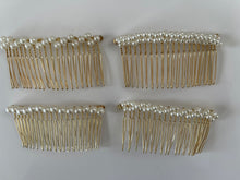 Women Pearl French Twist Magic DIY Styling Party Wedding Veil Hair U comb Pin