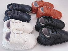 Baby Boy Kid White Navy Black Wedding Formal Party Synthetic leather Soft Shoes