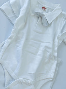 Boy Baby Children Short Sleeves Wedding Formal Romper Shirt Pants Outfits suits
