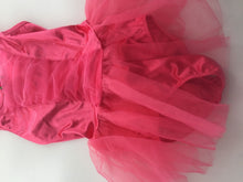 Girl Kid Child Pink Ballet Ballerina Dance Skate Dress Geometric Leotard Skirt