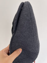 Men Retro Dark Grey French Newsboy Cabbie Artist Hat Cap Wool Blended Beret