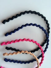 Girls Women School Zigzag Wavy Fashion Sports cotton ouchless Hair head band