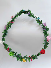 Women Girl Flower Fairy Boho Bridal Simple Beach Tiara Crown hair headband Garland Colorful