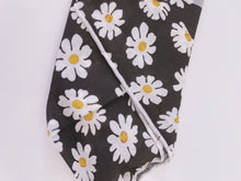 Women Retro BOHO Cotton mix Daisy Bandana Hair Head Headband Wrap Square Scarf