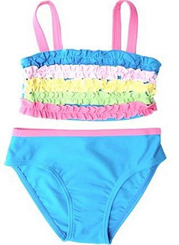 Baby Girl Kid Child Mini Oldi Swimwear Bikini Tankini Swim Swimsuit bather Set