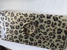 Lady Iphone 7 Plus 5.5” Leopard bling Ring Support TPU Case Protector Cover