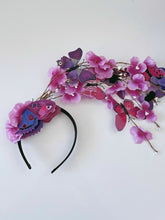 Women Party Fairy Butterfly Big hair head band headband Tiara Hoop Fascinator