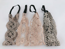 Women Girl Embroidery Boho Retro Lace Floral Headband Elastic Hair Head band