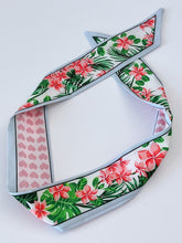 Women Girl retro Boho Paisley Heart Wire bow scarf Hair band headband bandana