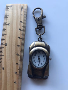 1PC Girls Boy Lady Car or Lucky Star Keyring Key Ring Pocket Watch Novelty Gift Car watch