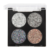 Eye Shadow Makeup Super Shine Shimmer Power Diamond Glitter Eyeshadow Palette