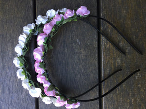 Women Girls baby Flower Fairy Boho Floral Wedding hair headband band hoop PROP