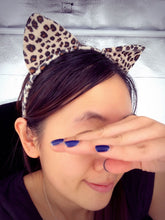 NEW Women Lady Kid Girl Cat Kitty Leopard Costume Ear Party Hair head band Prop