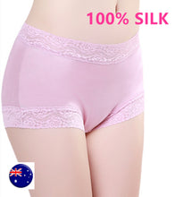 NEW AU Stock Women Lady 100% Pure Silk Soft Panties Underwear Bottoms Shorts