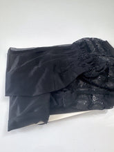 Women Sexy Glossy Thigh High Wide Lace Sheer Stockings Stay On Pantyhose Tights