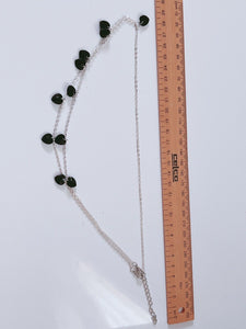 Women Party heart beads boho Bohemian Metal Hair Chain Headband forehead band