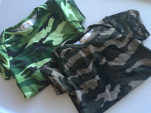 Boy Kid Baby Army Military Party Cotton Camouflage Green Camo Romper Bodysuit