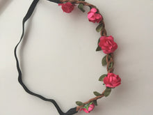 Women Girl Flower Fairy Bohemian Braid Beach Tiara Crown Suede hair headband