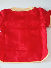 NEW Kids Boy Chinese New Year Traditional Red Tang Costume Short Sleeve Outfits