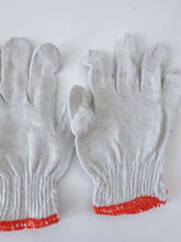 AU Men Lady white Work Protective Cotton Yarn SHORT Gloves Mittens