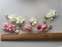 Women white or pink Flower Girl Bohemia Party Tiara Crown hair headband Garland