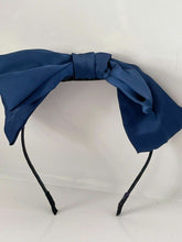 Women Girl Retro Party Satin Big Bow Bowknot Hair Head Band Headband Wrap Hoop