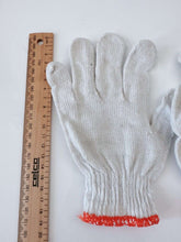 AU Men Lady white Work Protective Cotton Yarn SHORT Gloves Mittens