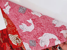 5x Craft Japanese Pattern Fabric Cloth Pieces Sewing Patchwork Wrap Material
